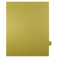 Mark Maker – Onglets séparateurs juridiques beiges, 1/25 onglets, format lettre, sans trous, numéro 95, 25/paquet-Onglets séparateurs beiges, 1/25 onglets