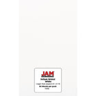 Jam Paper ââ‚¬â€� papier cartonné, taille légale, Bristol blanc, 50/paquet-Papier cartonné blanc, idéal pour le collimage ou la confection d’affiches