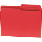 Hilroy - Chemises de classement, rouge, format lettre, 9 po x 11 3/4 po, paquet de 100-Chemises à dossier de format lettre