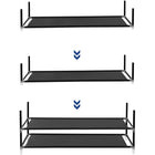 Songmics - 39po 5-Tier Space Saving Tower Organiseur de chaussures-Assemblage facile