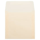 JAM Paper Enveloppes translucides carrées de 6,5 x 6,5 po, ocre printanière, 50/paquet-Intérieur vierge où écrire un mot personnalisé