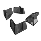 WeatherTech Système de confinement de la cargaison CargoTech pour coffre de voiture, noir-Pièces de coin, chacune mesurant 8 x 8 x 5 (po) (20 x 20 x 12 cm)