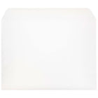 JAM Paper Enveloppes format livret à rabat droit gommé, 9 1/2 x 12 5/8 po, blanches, 1000 par paquet-Taille : 9 1/2 x 12 5/8 po