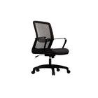 CB Office Vista Mesh Office Chair - Black-Siège et dossier au design fonctionnel et ergonomique