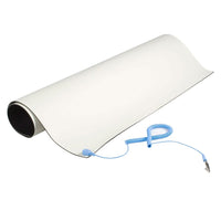 StarTech  Tapis antistatique pour bureau, 24 x 27,5 po, beige-Protégez votre équipement sensible contre les dommages statiques