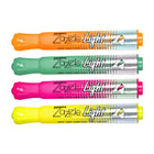 Zebra - Zazzle Light Surligneurs - Pointe biseautée - Couleurs assorties - Paquet de 4-1