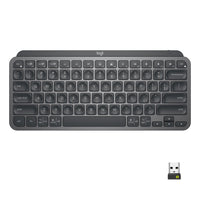 Clavier rétroéclairé sans fil Logitech MX Keys Mini pour professionnels - Graphite-Répondre aux attentes croissantes de sécurité des entreprises: technologie sans fil hautes performances Logi Bolt avec mode Connexions sécurisées uniquement et compatibilité de niveau supérieur.