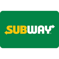 SUBWAY - Carte-cadeau de 15 $-Les récompenses Air Miles ne s'appliquent pas sur l'achat de cartes-cadeaux.