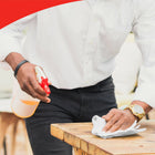 WypAll - Chiffons de nettoyage multitâches GeneralClean X60 - Rouleau géant - Chiffons résistants et absorbants - Blancs-Ces chiffons jetables remplacent les chiffons et absorbent l’eau plus rapidement.