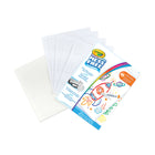 Crayola - Pages à colorier blanches Colour Wonder sans dégât - 50 pages-Color wonder sans dégât : Les marqueurs, timbres et peintures Color Wonder (vendus séparément) ne colorent que sur le papier Color Wonder et non sur la peau, les vêtements ou les meubles!