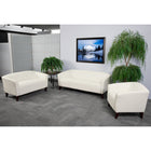 Flash Furniture – Mobilier de réception série HERCULES Imperial, blanc (111SETWH)-Ensemble de réception contemporain