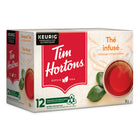 Tim Hortons - Dosettes à usage unique, Thé infusé Orange Pekoe, paq./12-Savourez le bon goût des boissons Tim Hortons à la maison