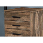 Monarch Specialties - 7782 Classeur 3 Tiroirs - Faux Bois Brun-Dimensions du produit : 25,25 pouces H x 15,75 pouces L x 18 pouces P