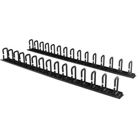 StarTech ® Panneau de gestion de câbles 0U de 1,8 m (6 pi) pour rack - guide-câbles avec anneaux (CMVER40UD)-Améliorez l'aspect de votre rack à l'aide d'un gestionnaire de câbles vertical avec des anneaux