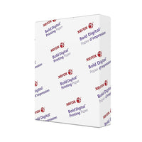 Papier d’impression certifié FSC Bold Digital de Xerox, 60 lb couverture, 8,5 po x 11 po, blanc, 250 feuilles/rame (3R11767)-Papier de couverture blanc