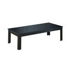 Monarch Specialties - 7840P Ens De Tables - 3Pcs/Noir-14,75 haut. x 44 lar. x 22 prof. (po)