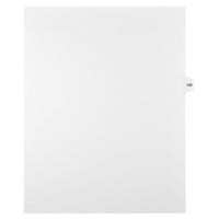 Mark Maker – Onglets séparateurs juridiques blancs, 1/15 onglets, format lettre, sans trous, numéro 156, 25/paquet-Onglets séparateurs blancs, 1/15 onglets