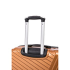 TOSCANO PRODIGIO Grand bagage rigide de 30 po - Bronze doré-Poignées en gelée souple