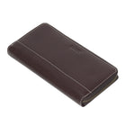 Roots - Portefeuille mince à deux volets et à glissière pour dames - Merlot-6 emplacements pour cartes de crédit
