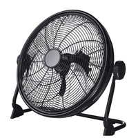 Ecohouzng - Ventilateur de plancher portatif rechargeable de 16 po-Ventilateurs de sol