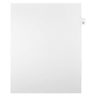 Mark Maker – Onglets séparateurs juridiques blancs, 1/25 onglets, format lettre, sans trous, numéro 30, 25/paquet-Onglets séparateurs blancs, 1/25 onglets