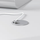 Bureau crédence 60 po L x 24 po P Studio C de Bush Business Furniture, blanc (SCD360WH)-Dimensions après assemblage : 59 4/9 po L x 23 1/3 po P x 29 5/6 po H