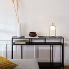TuBICen - Linglong L Lampe de table - Chrome-Interrupteur tactile