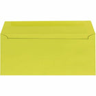 JAM Paper #10 Enveloppes à fenêtre professionnelles - 4,125" x 9,5" - Ultra Lime Vert - Paquet de 50-Quantité : 50 enveloppes par paquet