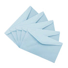 JAM Paper Enveloppes commerciales nº 6 3/4, 3 5/8 x 6 1/2 po, bleu clair, 500/paquet-Nº 6 3/4 (3,625 x 6,5 po)