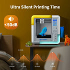 AOSEED - Imprimante 3D FDM entièrement fermée X-Maker pour enfants avec WIFI-Écran tactile 3.5"