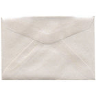 JAM Paper Enveloppes, argenté translucide, 3drug, 2,31 x 3,62 po, 100/paquet-Couleur : Platine argenté
