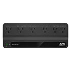 Batterie de secours de 450 A APC Back–UPS, 6 prises (BN450M–CA)-4 prises de secours sur batterie et 2 prises protégées contre les surtensions garantissent une alimentation de secours pour tous les appareils