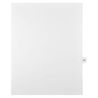 Mark Maker – Onglets séparateurs juridiques blancs, 1/15 onglets, format lettre, sans trous, numéro 145, 25/paquet-Onglets séparateurs blancs, 1/15 onglets