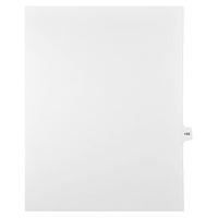 Mark Maker – Onglets séparateurs juridiques blancs, 1/15 onglets, format lettre, sans trous, numéro 145, 25/paquet-Onglets séparateurs blancs, 1/15 onglets