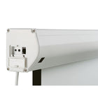 Grandview – Écran de projection motorisé Cyber Series, 100 po, 16:9 (CB-MIR100)-Espace noir de 18 po entre le bas du boîtier et le haut de la zone de visionnement