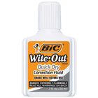 BIC - Liquide correcteur Wite-Out à séchage rapide-Avec applicateur de mouse