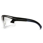 Pyramex – Lunettes de sécurité Venture 3, verres transparents, monture noire, 12/paquet-Verre en polycarbonate résistant aux égratignures et branches aux extrémités noires