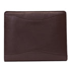 Ashlin® – Porte-documents à glissière AFONSO, poche pour téléphone intelligent, 2 boucles stylo, brun (P8338-18-02)-Poches à glissière à l'intérieur