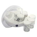 Koolatron – Yaourtière avec 7 pots (150 ml)-Créez votre propre yogourt, 7 variétés simultanément
