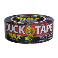 Duck Brand - Ruban à conduits MAX Strength, 1,88 po x 35 verges, noir (240867)-Ruban pour conduits