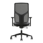 Raynor - Haut Du Dos Exécutif Chaise De Maille, Noir-Dimensions globales : 26,78 po l x 27,5 po P x 41,14 à 47,44 po H