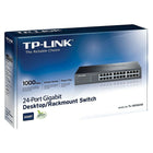 TP-LINK – Commutateur de bureau/rackable Gigabit 24 ports (TL-SG1024D)-Architecture de commutation sans blocage qui redirige et filtre les paquets en mode filaire intégral pour une vitesse de transfert maximale