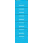 Classeur 10 pochettes TCR, pois turquoise (TCR20738)-10 pochettes format dossier