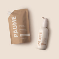 Paume - Bouteille de nettoyant exfoliant pour mains 250 ml et Recharge pour nettoyant exfoliant pour mains 500 ml-Formulé pour ceux qui ont les mains sèches et gercées, qui ont la peau sensible et qui ont besoin de nettoyants doux pour leurs mains.