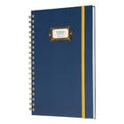 General Supply Goods + Co - Cahier Placard - B5 (6,9 x 9,8 po) - 180 pages - Bleu marine-Cahier de notes de 180 pages lignees