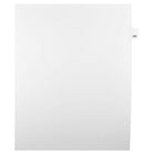 Mark Maker – Onglets séparateurs juridiques blancs, 1/25 onglets, format lettre, sans trous, numéro 105, 25/paquet-Onglets séparateurs blancs, 1/25 onglets