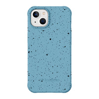 Mellow - etui bio compostable pour Apple iPhone 13, bleu fiji-Fabrique à partir de materiaux d'origine vegetale - 100 % biodegradable et compostable. Zero dechet!