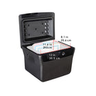 SentrySafe – Classeur ignifuge/étanche de grande taille – 0,66 pi3 Gris-Type de verrouillage : Serrure de sûreté à clé tubulaire pour abriter des regards indiscrets et empêcher l’ouverture du couvercle en cas d’incendie. Fourni avec 2clés.