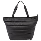 Gry Mattr - Sac fourre-tout matelassé, noir-Matelassage noir mat