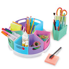 Learning Resources - Centre de stockage Create-A-Space™, Pastel-Promouvoir la propreté et l'organisation : Assez grand pour contenir les fournitures de vos enfants, ou des bouteilles de désinfectant pour les mains sans germes. Chaque conteneur mesure 4,5 " de large x 4 " de hauteur.